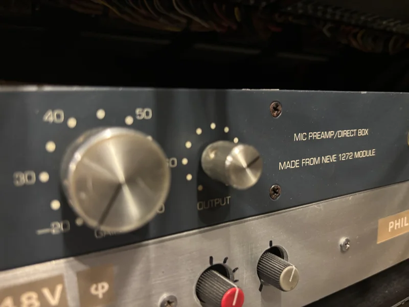 Vintage Neve Preamp Knobs